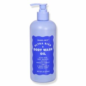 3/$50 💫 Trader Joe's Ultra Rich Body Wash Oil 16oz